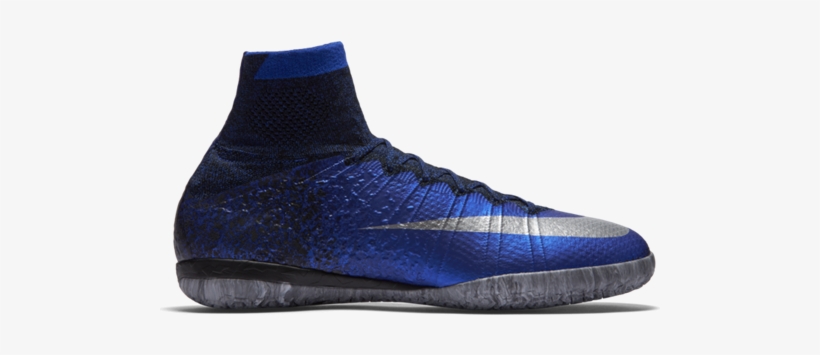 Nike Mercurial Proximo Cr7 Ic - Nike Indoor Soccer Shoes Blue, transparent png