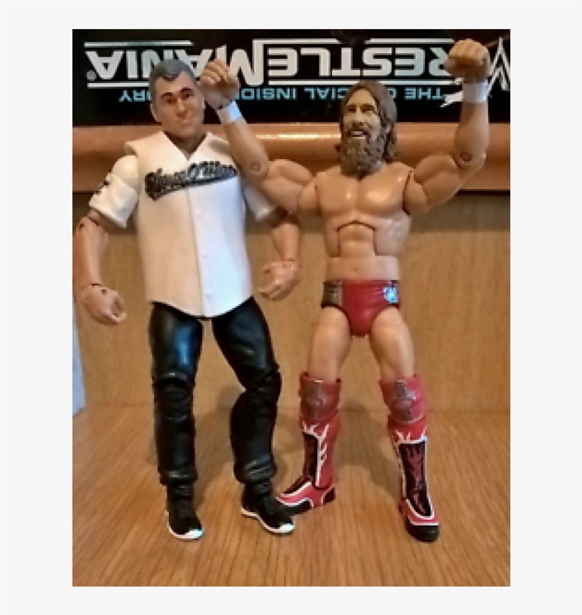 New Style Wwe Mattel Elite Shane Mcmahon & Daniel Bryan - Wwf Wrestlemania: The Official Insider's Story, transparent png