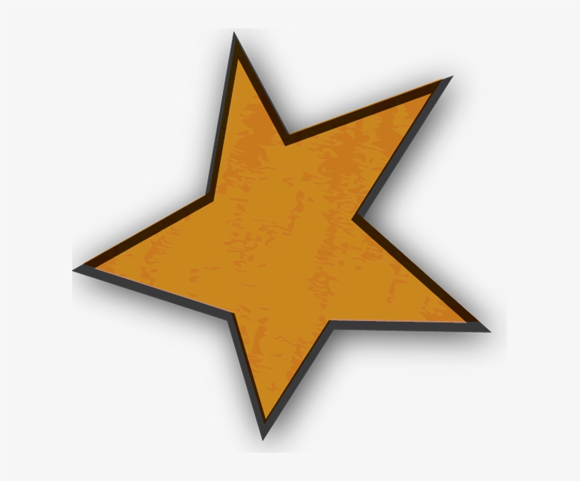 Orange Star - Illustration, transparent png