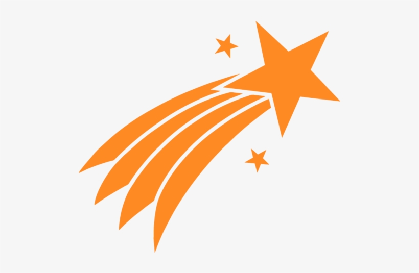Shooting Star Icon - Shooting Star Icon Free, transparent png
