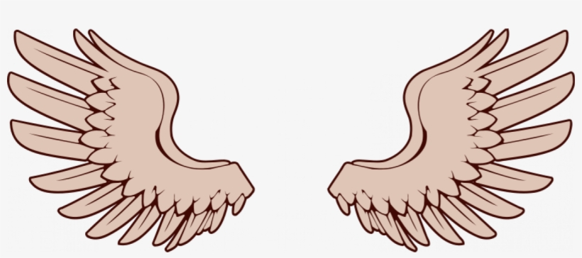 Vector Image Of Bird Wings - Bird Wings Clipart Png, transparent png