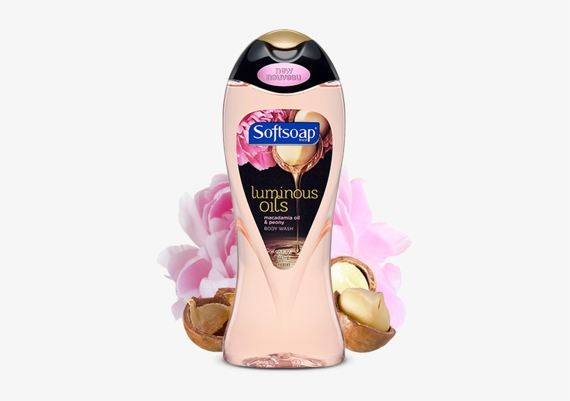 Wow Your Senses With Softsoap® Luminous Oilstm Macadamia - Softsoap Luminous Oils Body Wash, transparent png