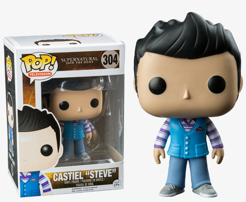 Supernatural Castiel - Castiel Steve Funko Pop, transparent png