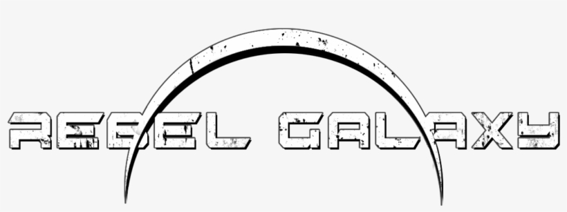 While There Were Many Games In Space-themed Settings - Rebel Galaxy Game Logo, transparent png
