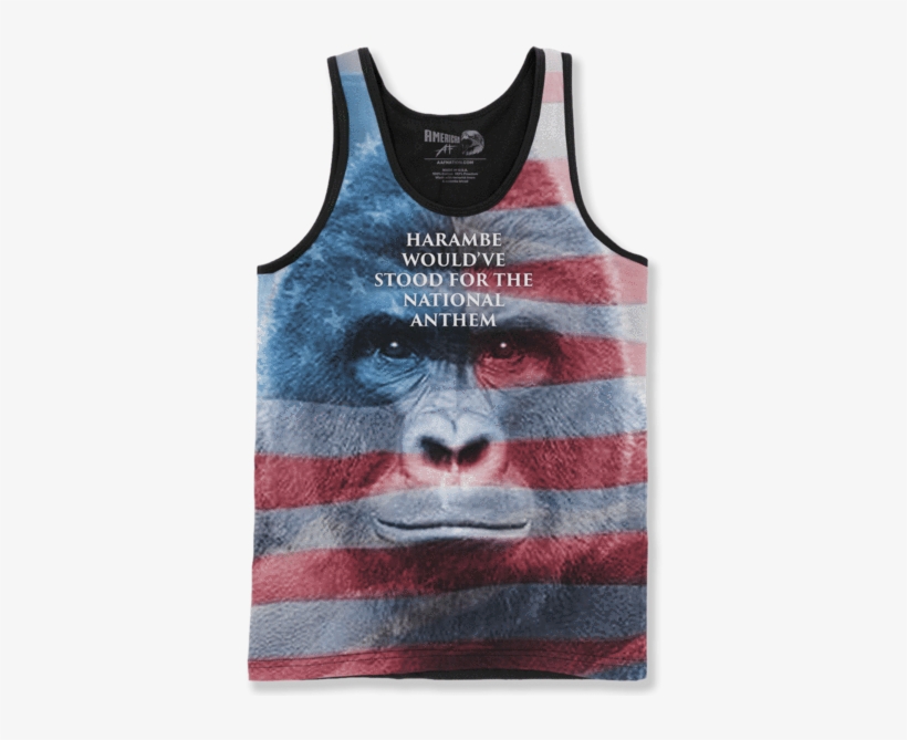 Harambe Stands - Harambe Stands - Unisex Tank / Sublimation / Xl, transparent png