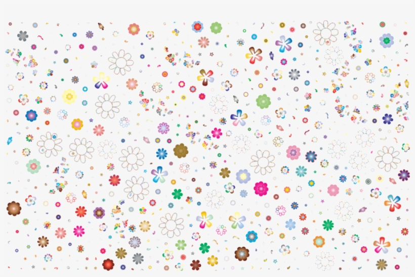 Flowers Confetti Png Clipart Floral Design Flower - Flower Confetti Transparent, transparent png