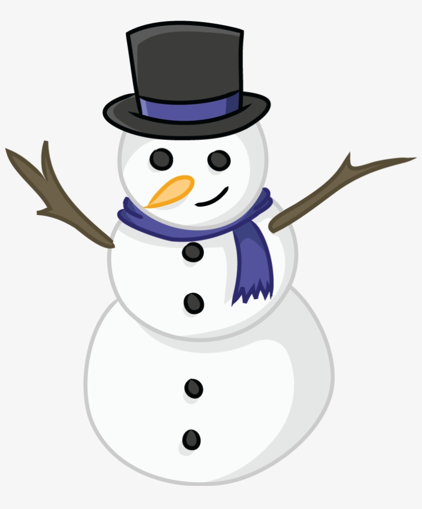 Snowman Clipart, transparent png