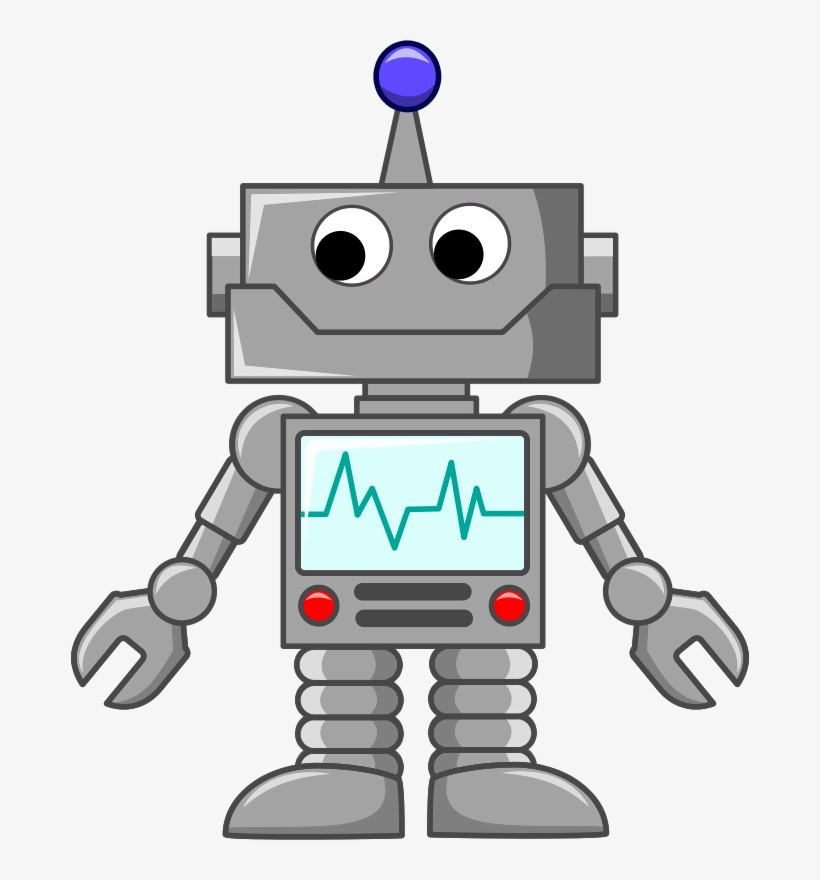 Robot Cartoon, transparent png