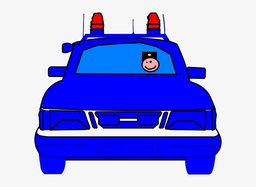 Police Car Clip Art At Clker - Clip Art, transparent png