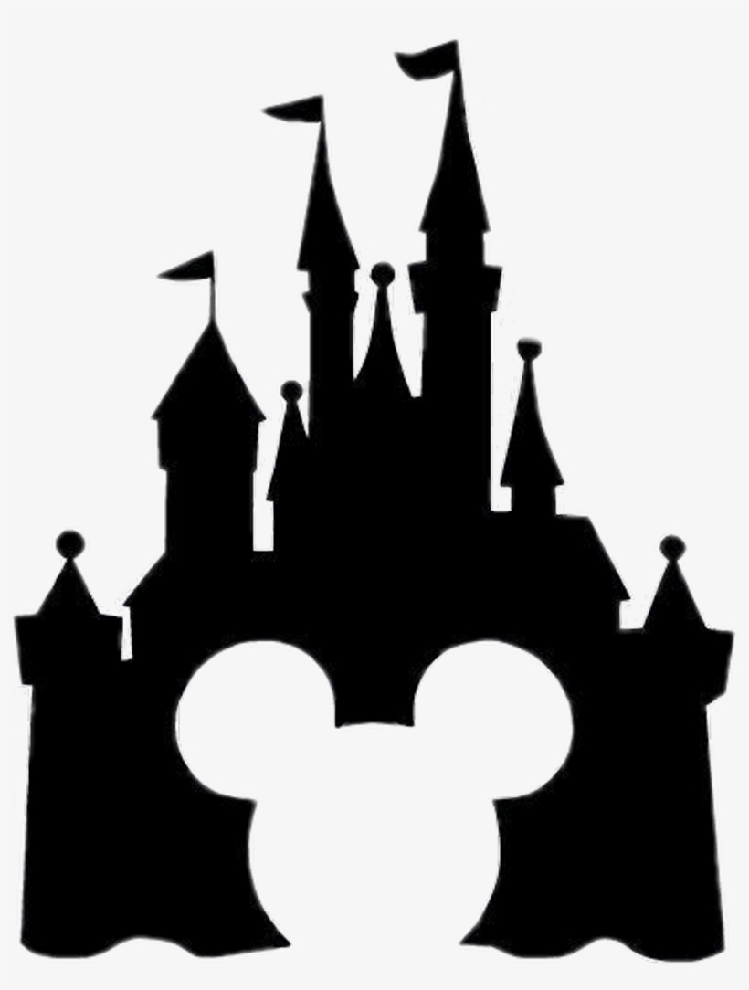 Disney Mickeymouse Disneyworld Disnyland - Disney Silhouette, transparent png