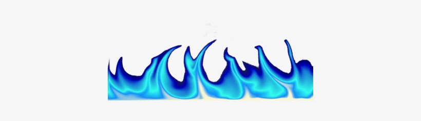 Blue Smoke Effect Png - 3d Black And White Flames, transparent png
