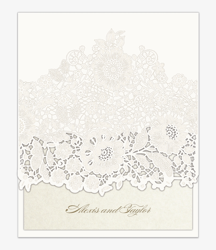 Enclosure Card Florentine Lace Suite - Doodle, transparent png