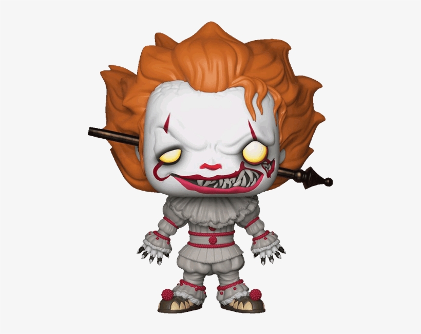 Pennywise With Wrought Iron Pop Vinyl Figure - Pennywise Wrought Iron Pop, transparent png