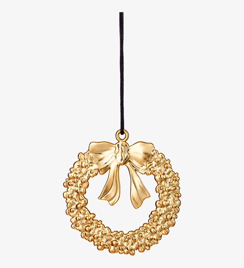 Christmas Wreath H8 Gold Plated Karen Blixen - Christmas Day, transparent png