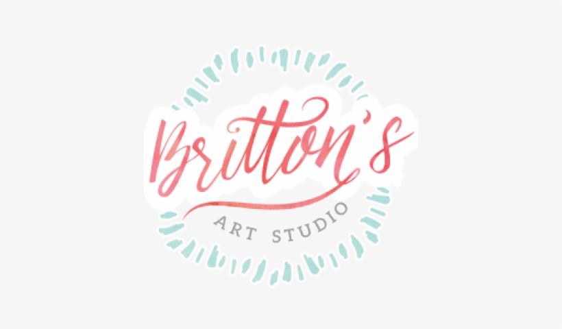 Britton's Art Studio - Label, transparent png