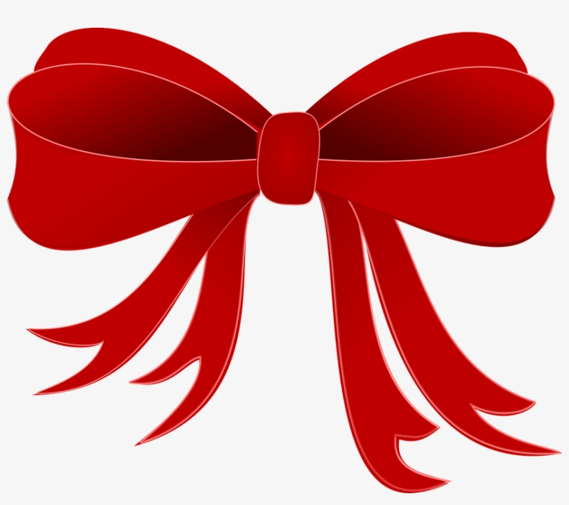 Bow - Clipart - Christmas Bow Clip Art, transparent png