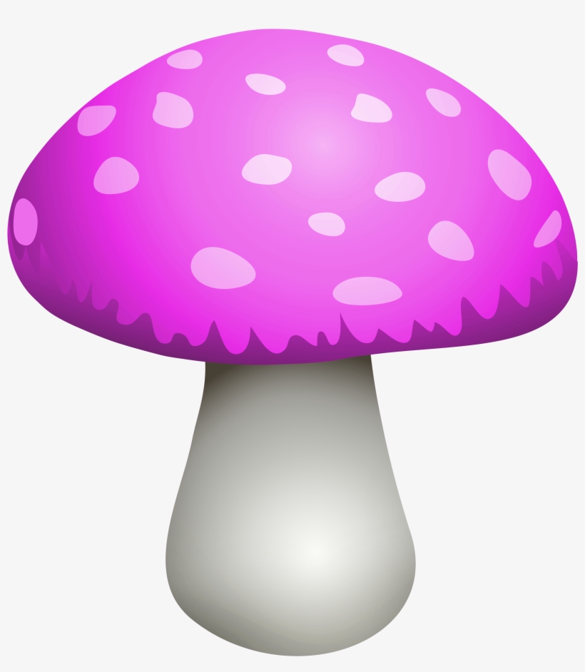 Pink Mushroom Png Clipart - Mushroom, transparent png