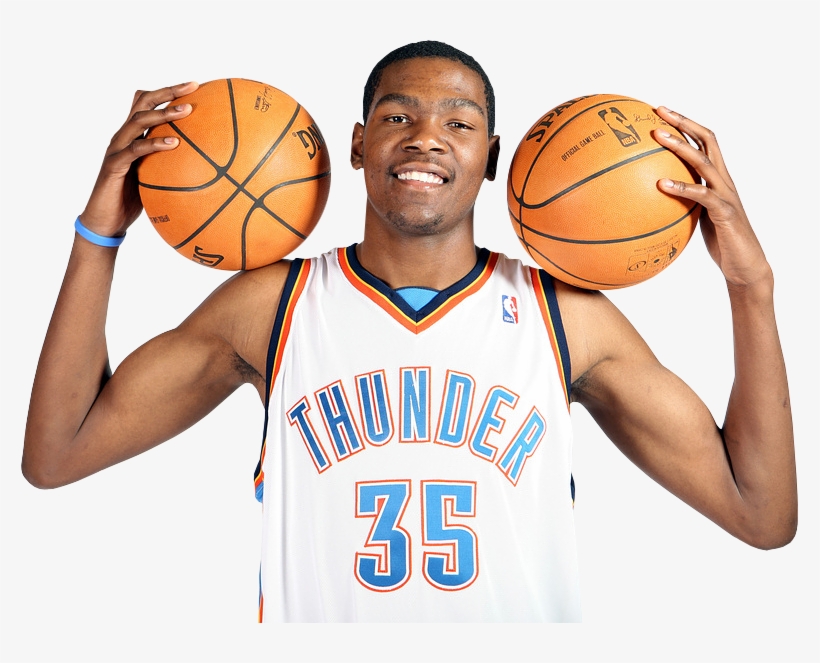 Who - Kevin Durant Holding Ball, transparent png