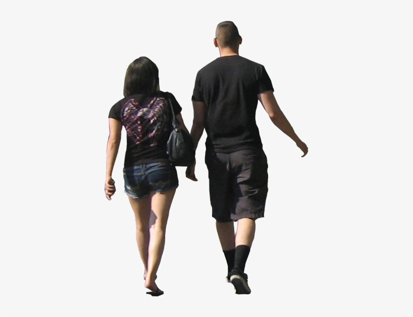 Photoshop Person Walking Away - Girl, transparent png