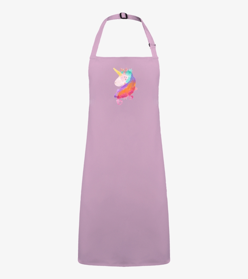 Apron No Pocket Watercolor Unicorn By Pinkglitter - Active Tank, transparent png