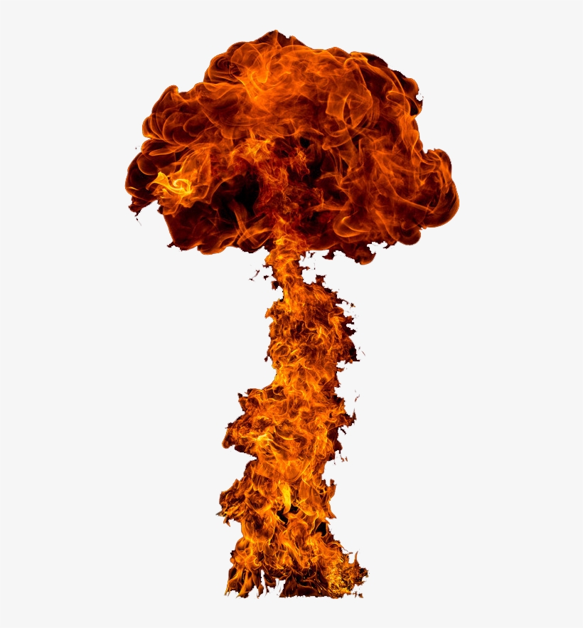 Nuke Explosion Png - Atomic Bomb Explosion Png, transparent png