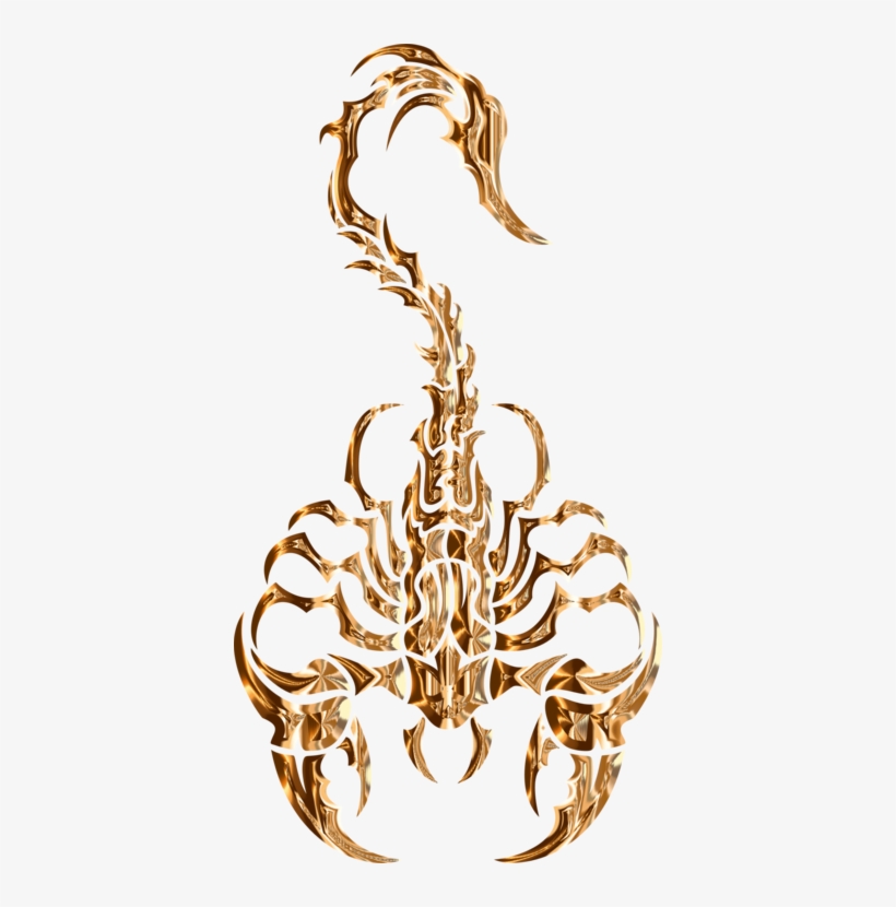 Scorpion Drawing Tribe Computer Icons - Tatuajes De Escorpiones Tribales, transparent png