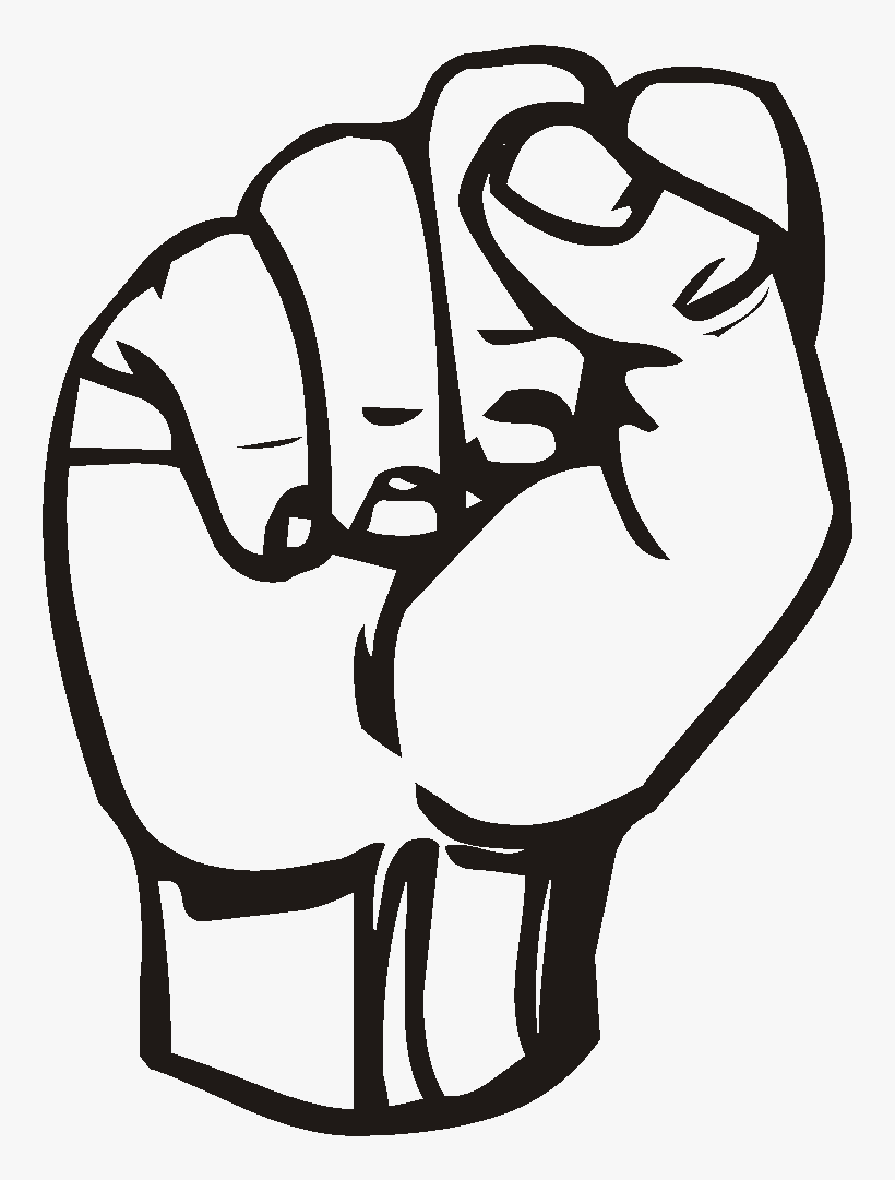 Clip Arts Related To - Sign Language S Transparent, transparent png