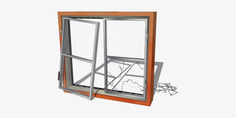 Broken Window Png Image - Broken Window Clipart Png, transparent png