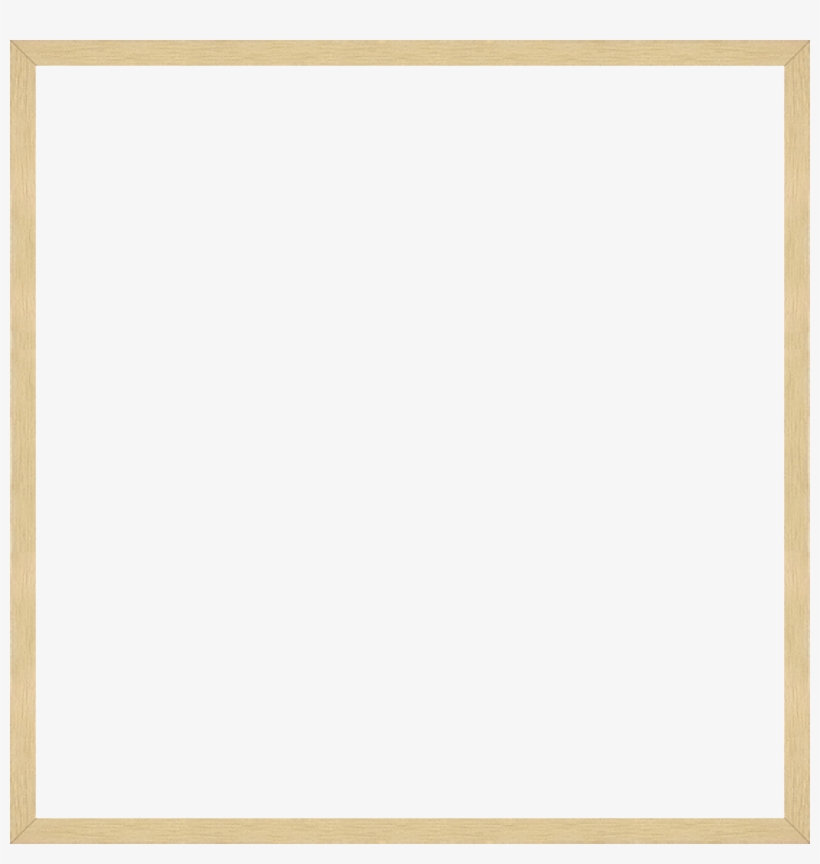 Studio Blonde Wood Frame - Facecam Frame Gif, transparent png