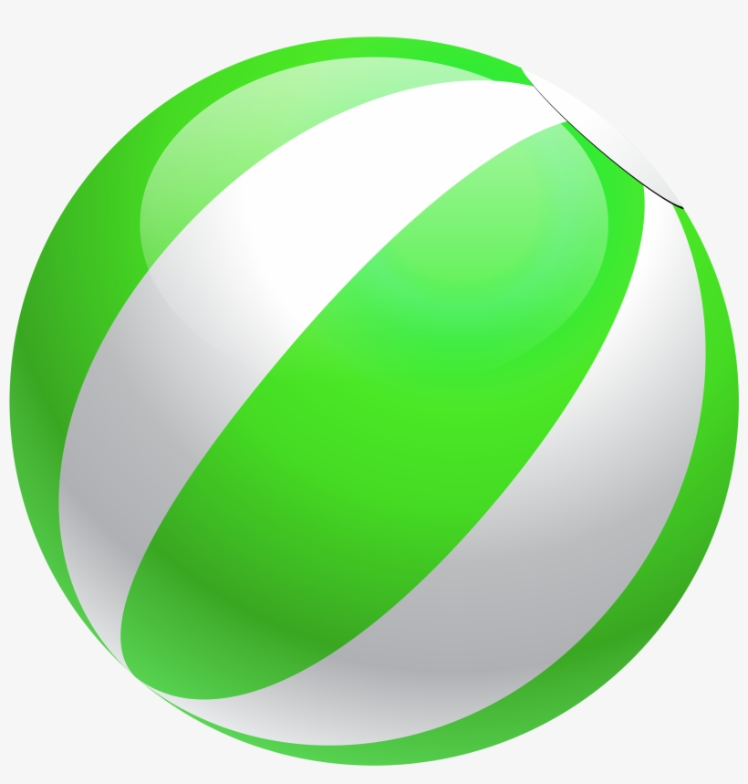 Transparent Beach Ball Png - Clip Art, transparent png