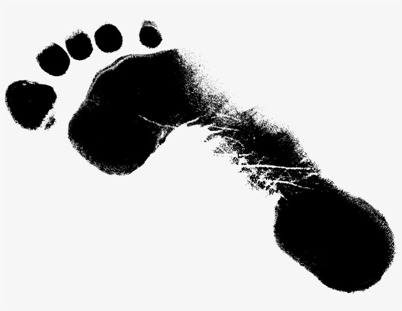 Drawing Footprints Transparent Background - Footprint Transparent, transparent png