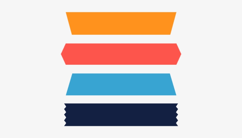 Ribbon Png Pictures - Stack A Ribbon, transparent png