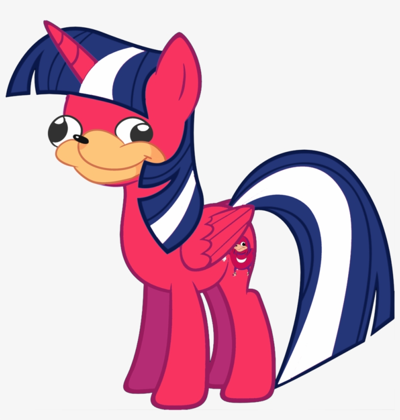 Alicorn, Derp, Meme, Palette Swap, Ponified, Pony, - Uganda Knuckles Memes, transparent png