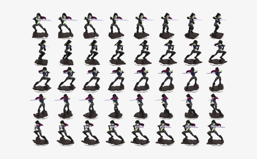 File - Gamora-sprite - Wiki, transparent png