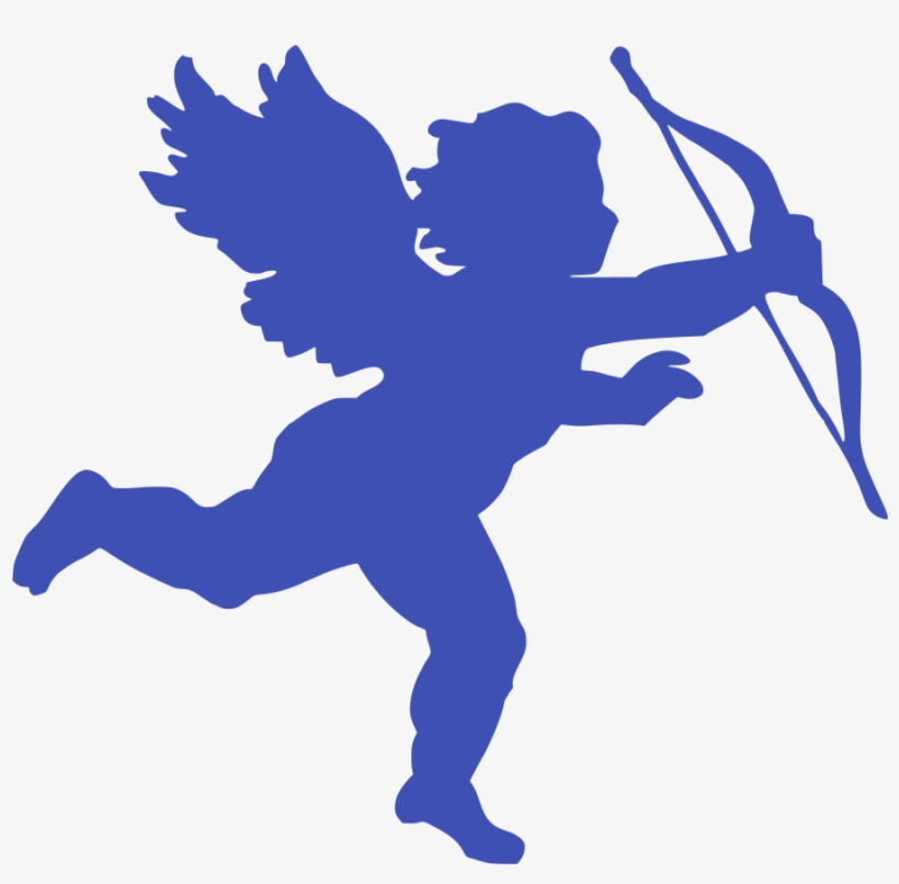 Download Png - Silhouettes Angel, transparent png