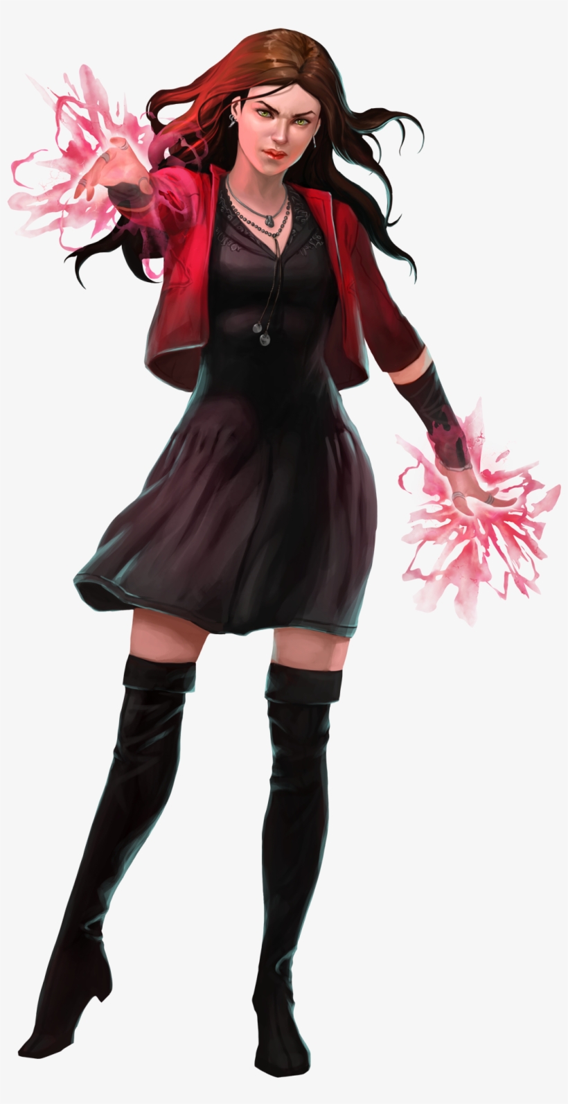 Scarlet Witch Png Clipart - Scarlet Witch Png, transparent png