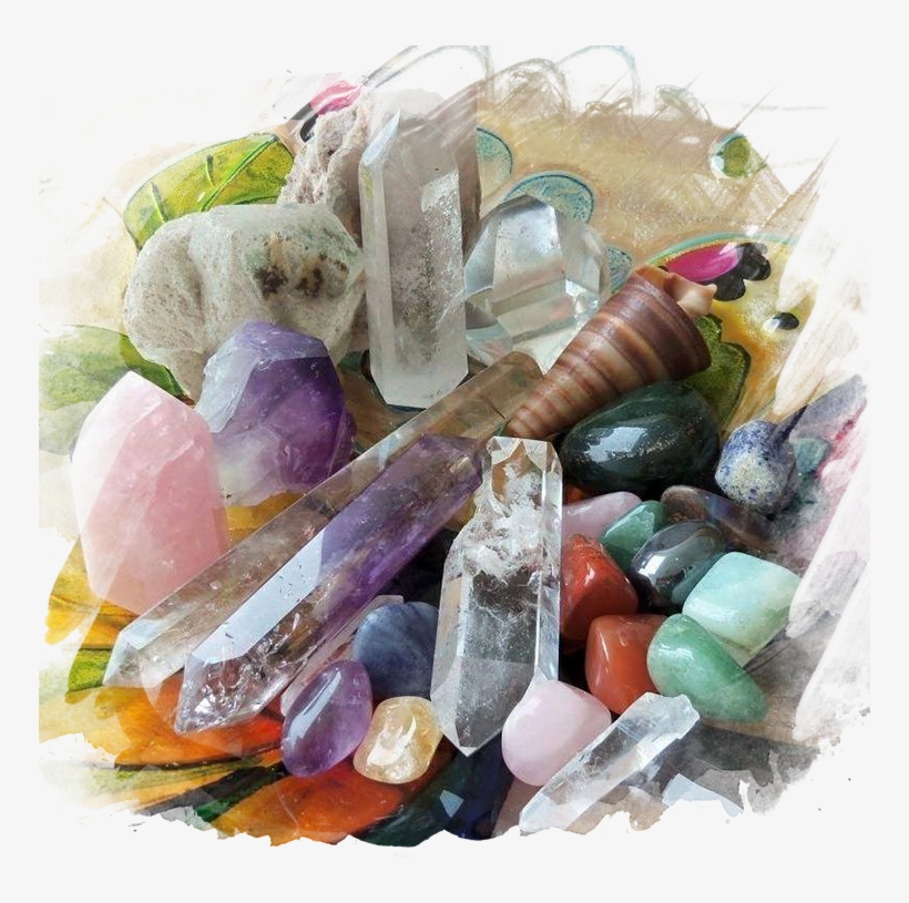 Crysrals Watercolor - Crystals Store, transparent png
