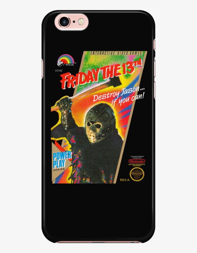 Friday The 13th Jason Voorhees Nintendo Retro Vintage - Friday The 13th [entertainment System Game], transparent png