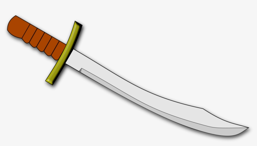 Scimitar Syndrome Knife Sword Weapon - Clip Art, transparent png