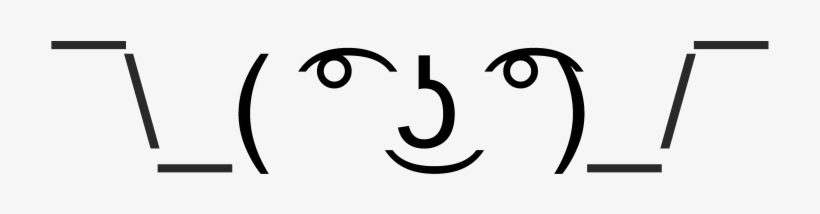 Lenny Shrug By Nightmare Wyldfyre-d95pfhw - Shrug, transparent png