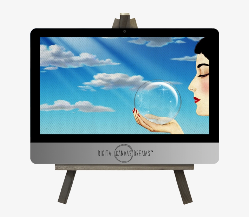 All Digital Compositions ©2017 Digital Canvas Dreams™ - Computer Monitor, transparent png