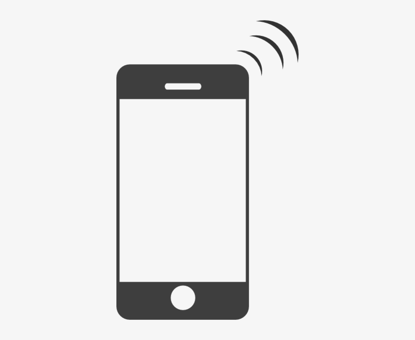 Iphone Clip Art At Vector Clip Art Png - Iphone Clipart Black And White, transparent png