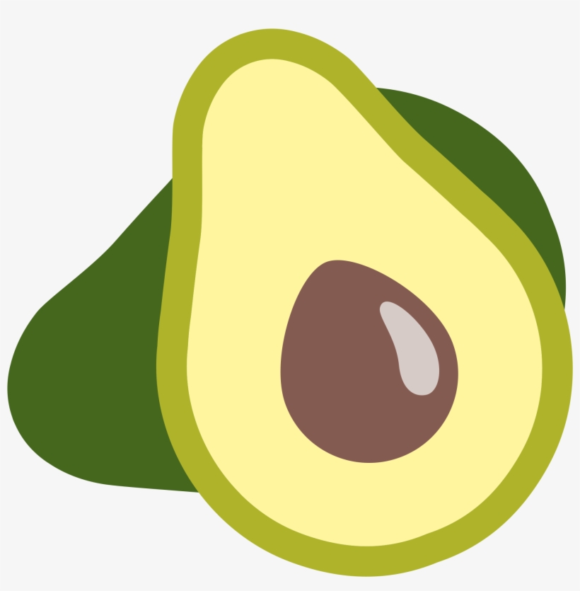 Avocado Emoji Png - Emoji Aguacate Png, transparent png