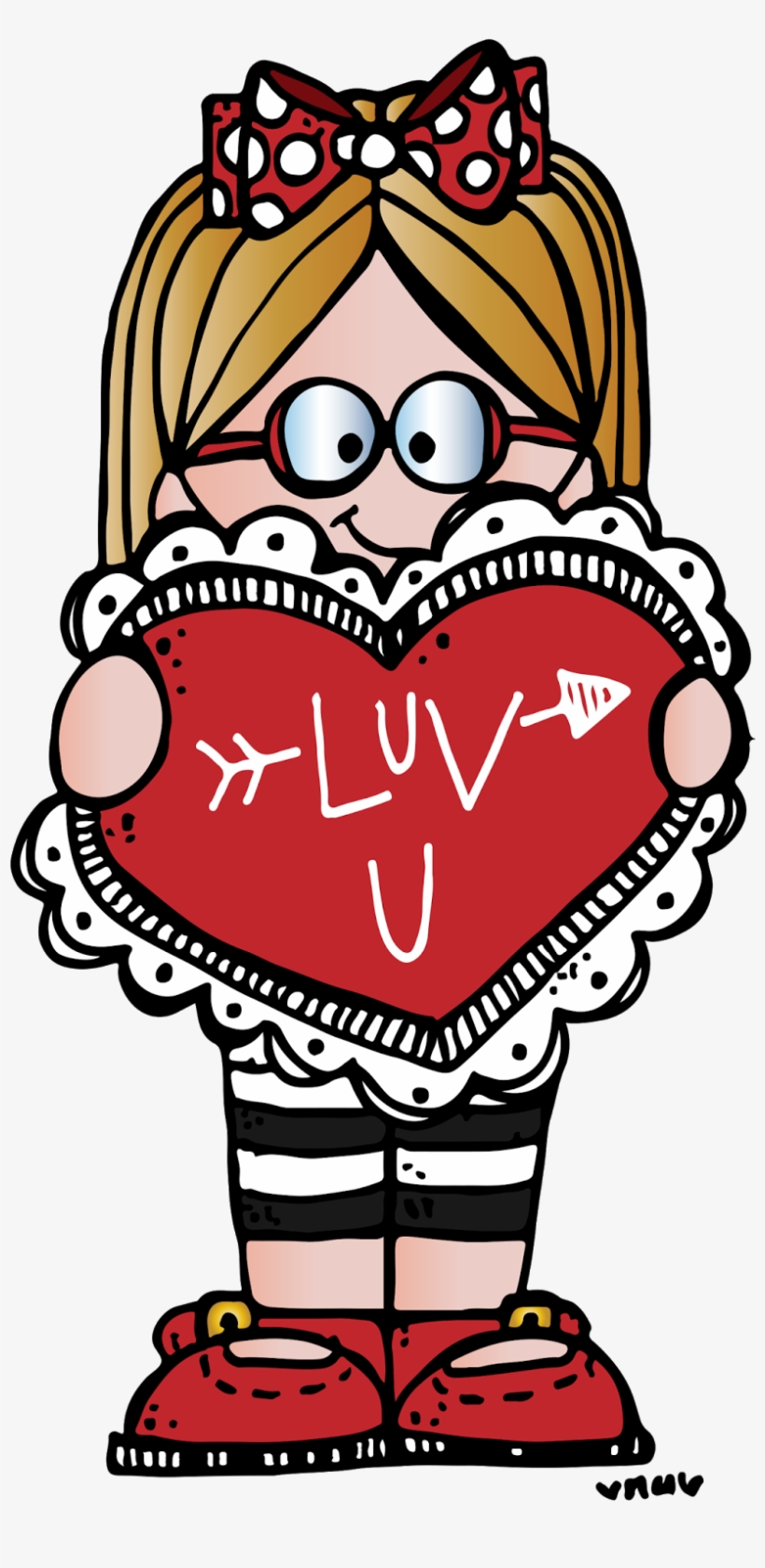Happy Valentine's Day My Friends Xox Nikki - Melonheadz Valentines Day, transparent png