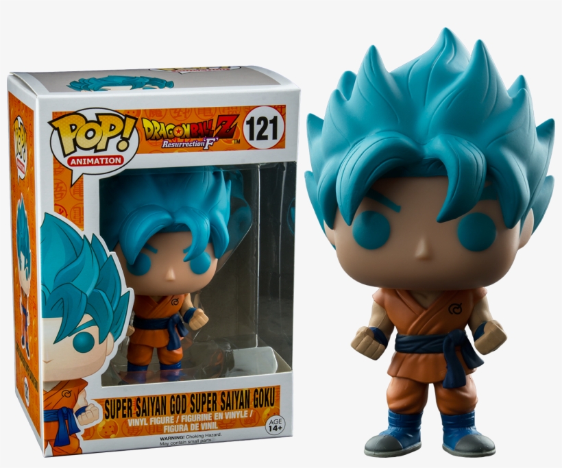 Dragon Ball Z - Goku Super Saiyan Blue Pop Figure, transparent png