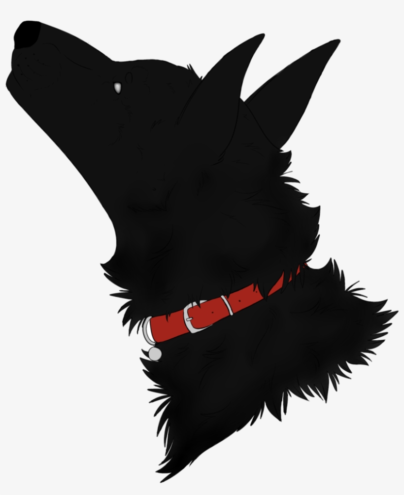 Free Wolf Head W Weicollar Lineart By Wolfnhorseluve - Free Wolf Head Lineart, transparent png