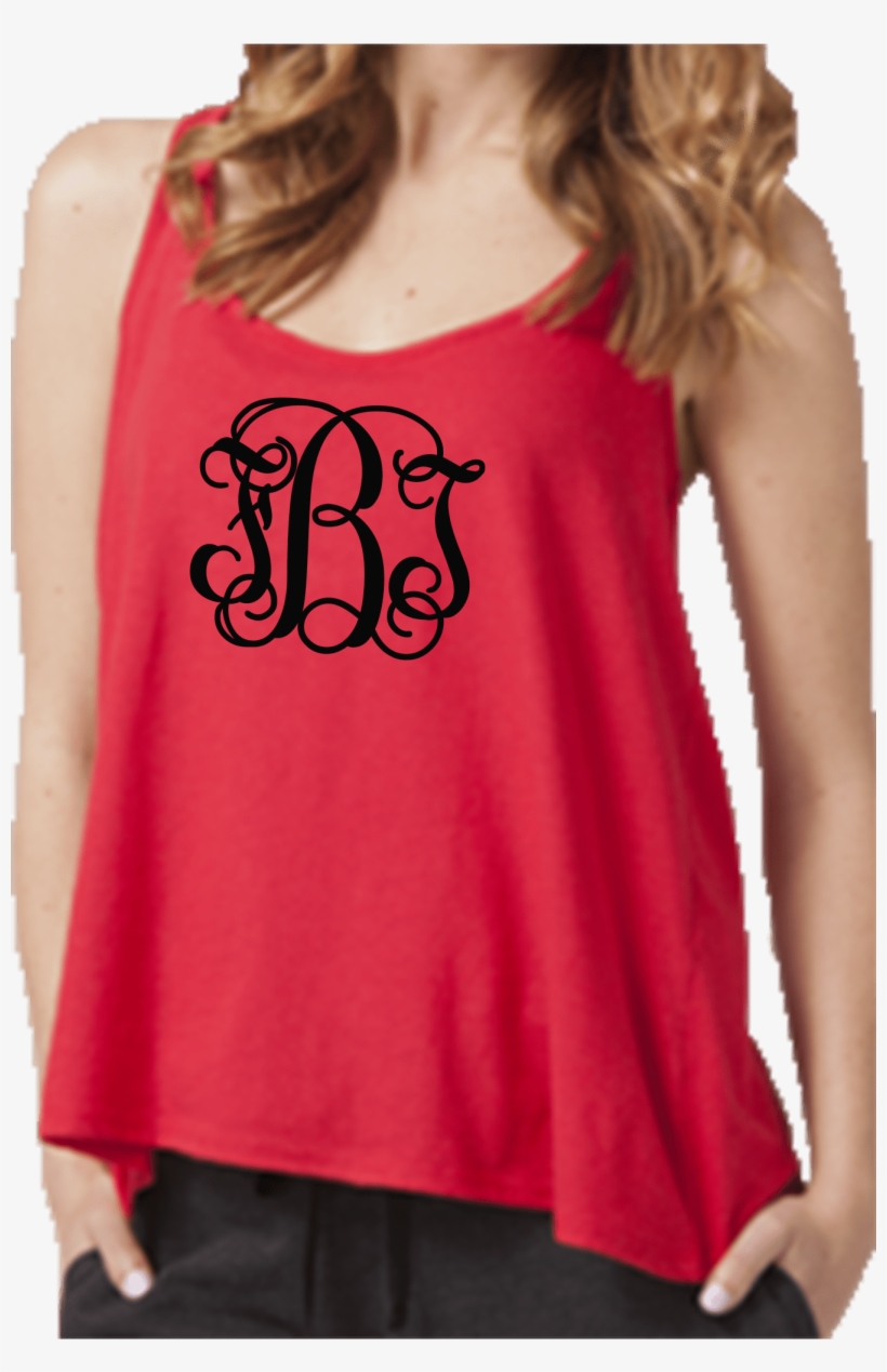 Red Flare Tank Top - Boatman Geller Script Monogram Mug - Boatman Geller, transparent png