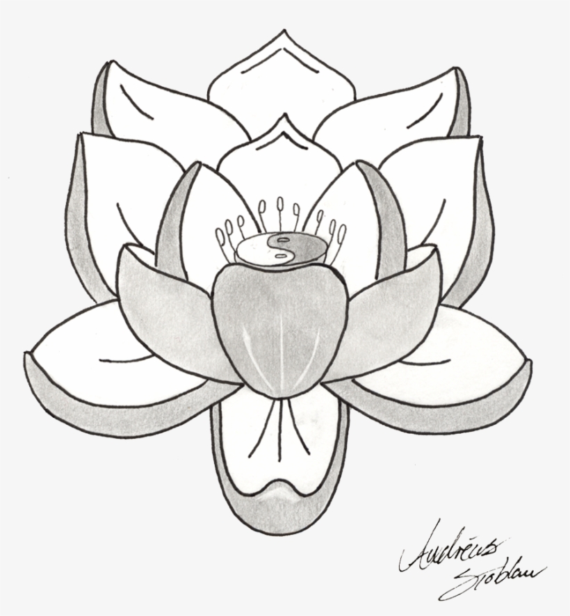 Lotus Tattoos Png Picture - Tattoo, transparent png