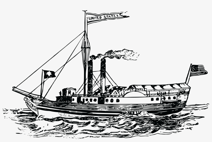 , , - Steamship Clipart, transparent png