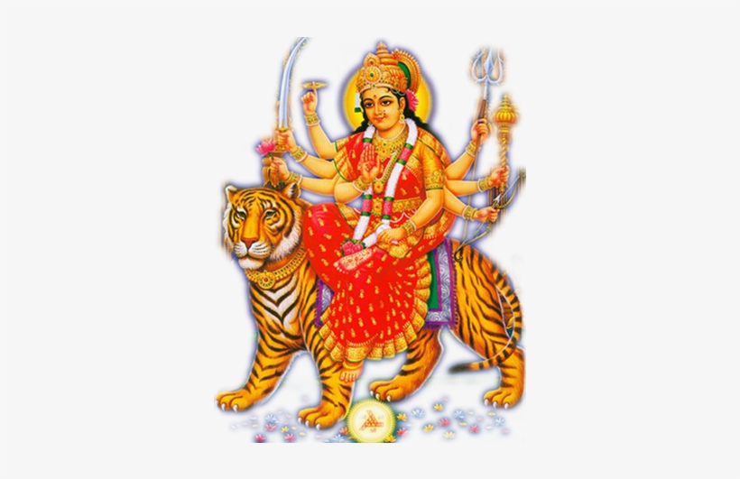 Goddess Durga Maa Png Clipart - Good Morning Image With Goddess, transparent png
